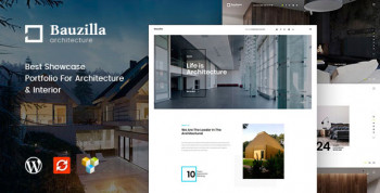 Bauzilla - Architecture & Interior WordPress Theme
